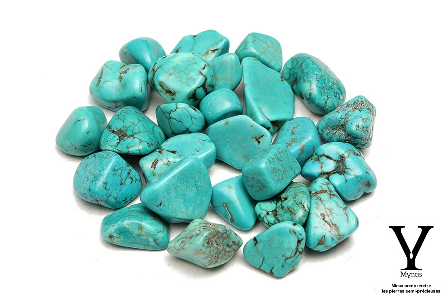 pierre semi turquoise