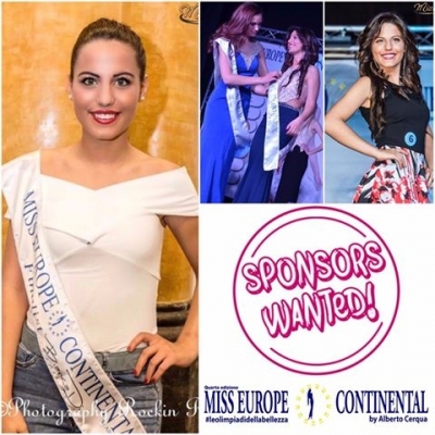 Myntis est la marraine de Wendy Fimiani au concours Miss Europe Continental Belgium ♥